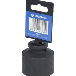 BRILLIANT TOOLS 1/2" Kraft-Stecknuss Zwölfkant 36 mm kurz - BT022683
