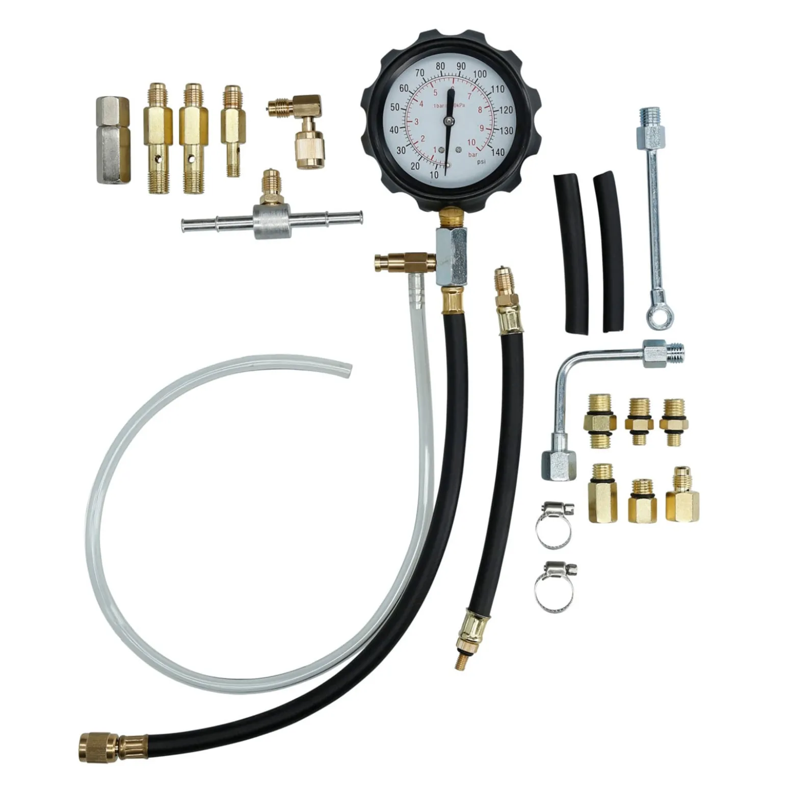 BRILLIANT TOOLS Kraftstoff-Einspritzsystem-Tester-Satz 20tlg. - BT581350