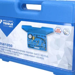 BRILLIANT TOOLS Kraftstoff-Einspritzsystem-Tester-Satz 20tlg. - BT581350