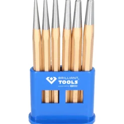 BRILLIANT TOOLS Körner-Satz 6tlg. - BT085080