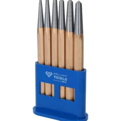 BRILLIANT TOOLS Körner-Satz 6tlg. - BT085080