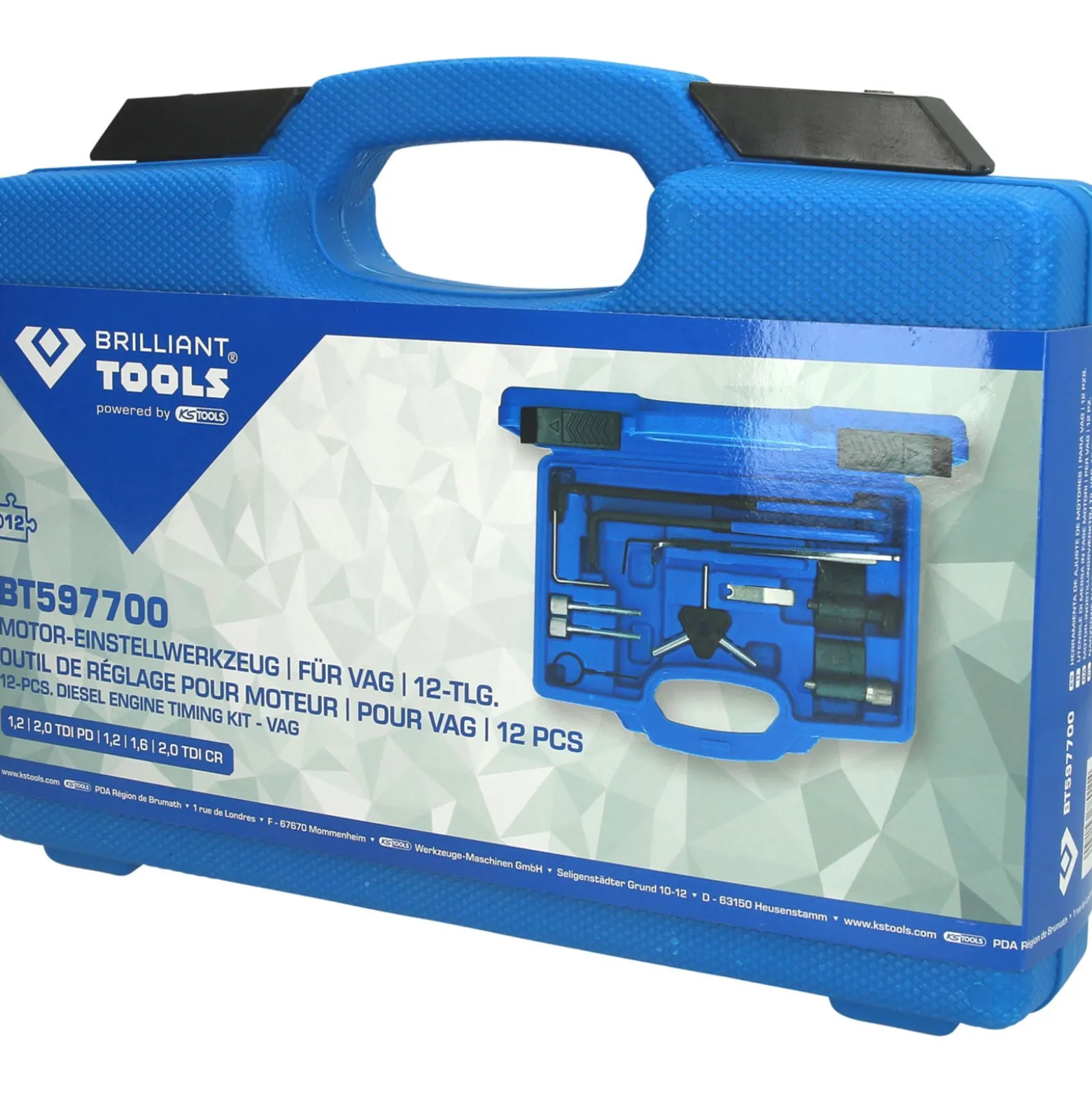 BRILLIANT TOOLS Motor-Einstellwerkzeug-Satz für VAG- BT597700