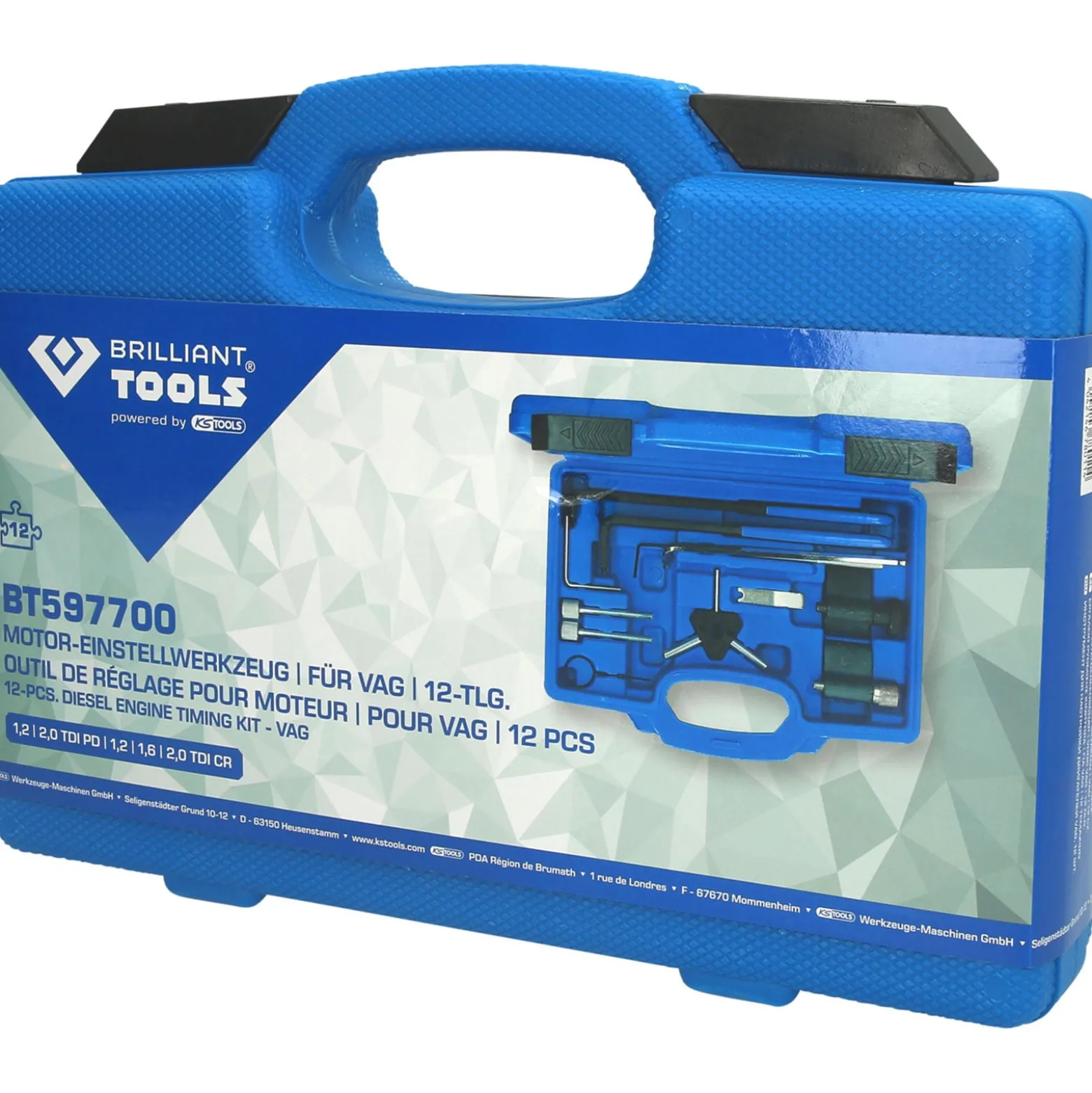 BRILLIANT TOOLS Motor-Einstellwerkzeug-Satz für VAG- BT597700