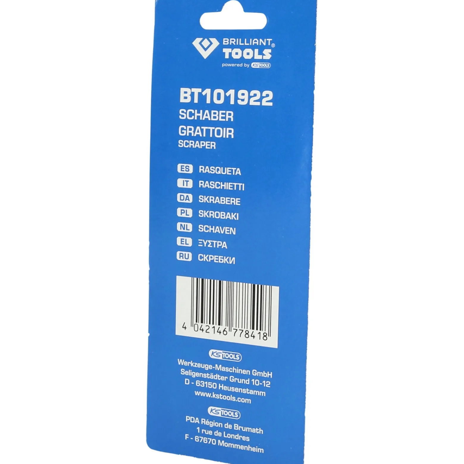 BRILLIANT TOOLS Schaber - BT101922
