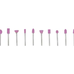 BRILLIANT TOOLS Schleifstift-Satz für Stiftschleifer 10tlg. - BT160711