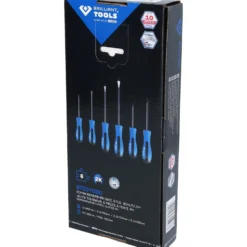 BRILLIANT TOOLS Schraubendreher-Satz 6tlg. Schlitz PH Phillips - BT031000
