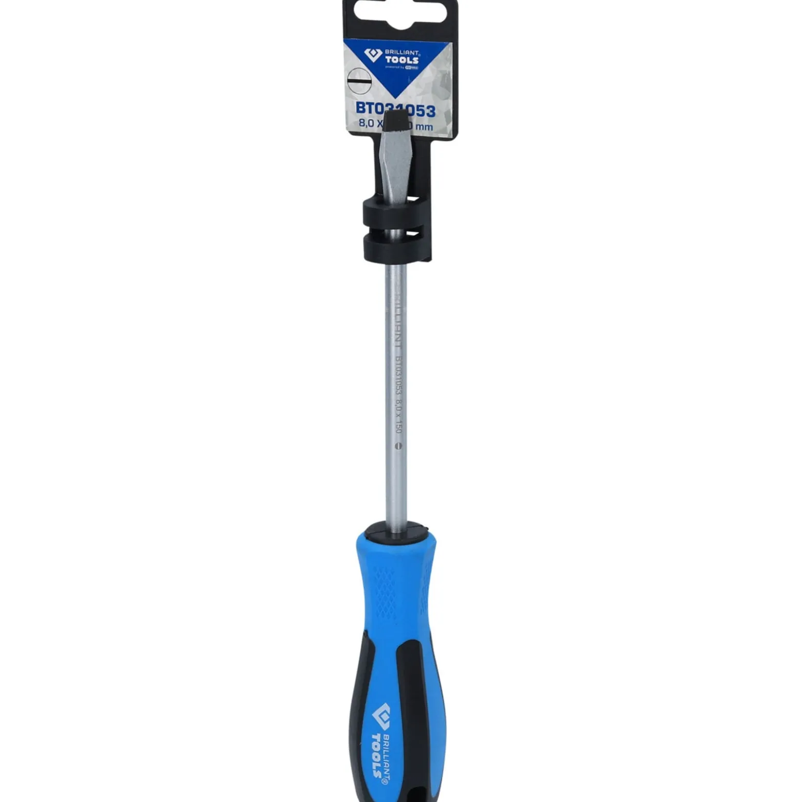 BRILLIANT TOOLS Schraubendreher Schlitz 8,0 x 150 mm - BT031053