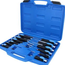 BRILLIANT TOOLS Schraubendreher-Satz mit Schlagkappe 12tlg. Schlitz PH Phillips - BT034012