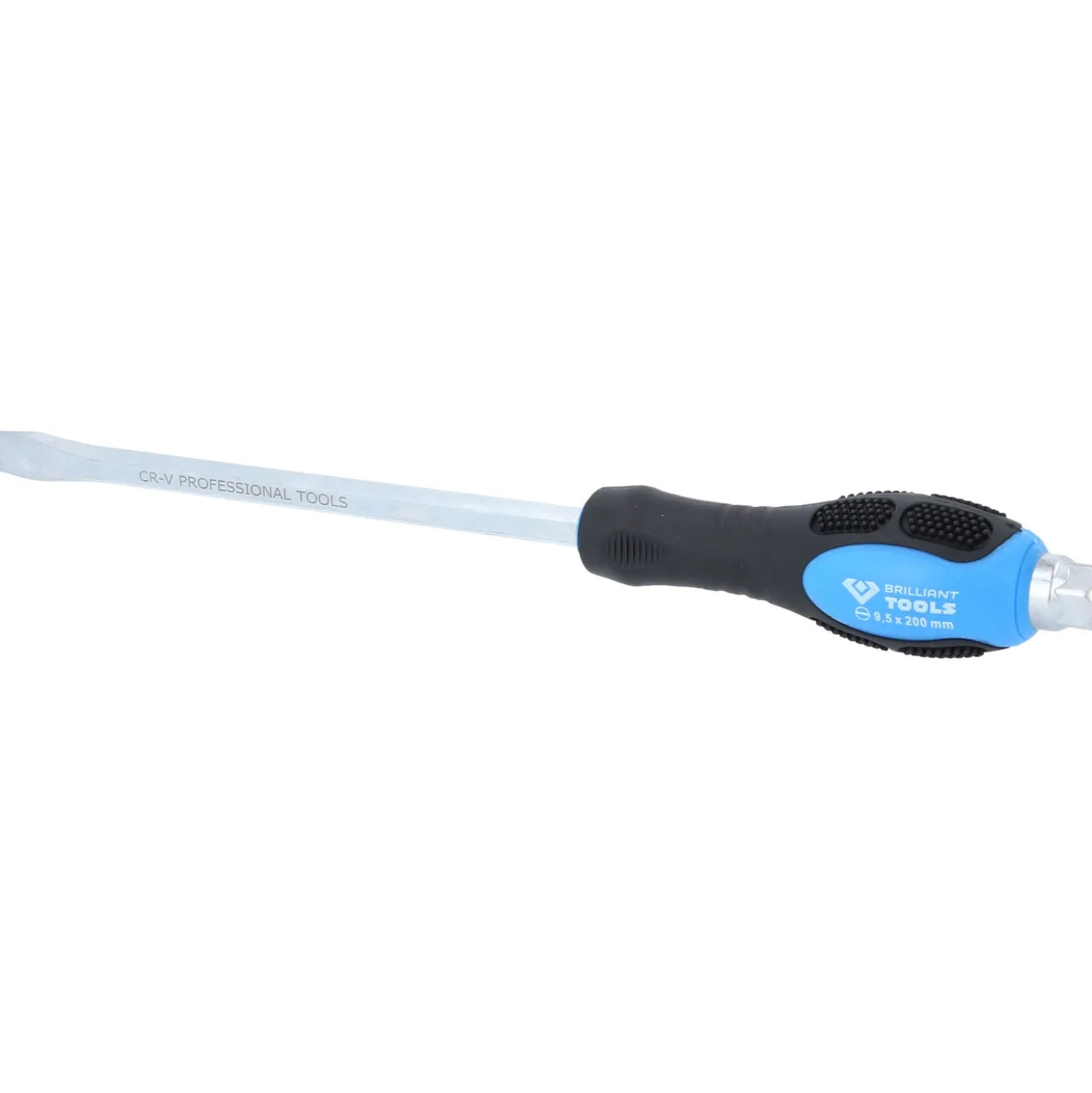 BRILLIANT TOOLS Schraubendreher Schlitz mit Schlagkappe 9,5 mm - BT034806