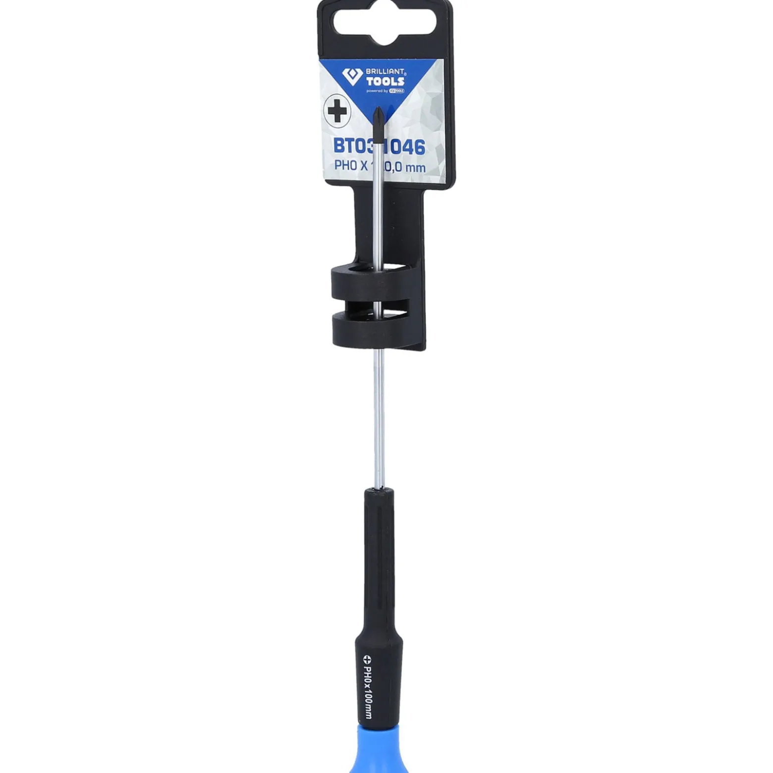 BRILLIANT TOOLS Schraubendreher PH Phillips PH0 x 100 mm - BT031046