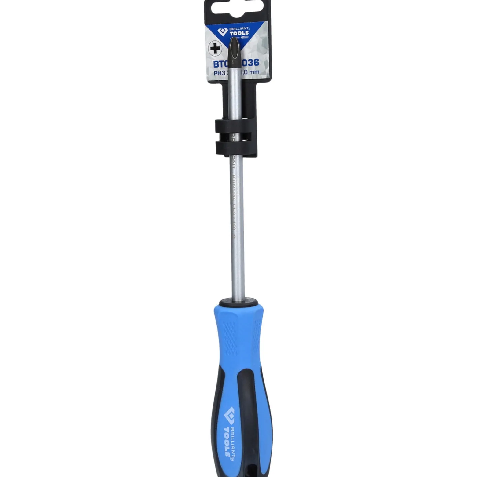 BRILLIANT TOOLS Schraubendreher Kreuzschlitz PH3 x 150 mm - BT031036