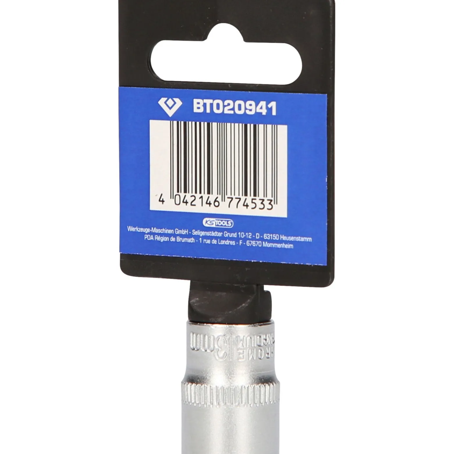 BRILLIANT TOOLS 1/4" Sechskant-Stecknuss 13 mm - BT020941