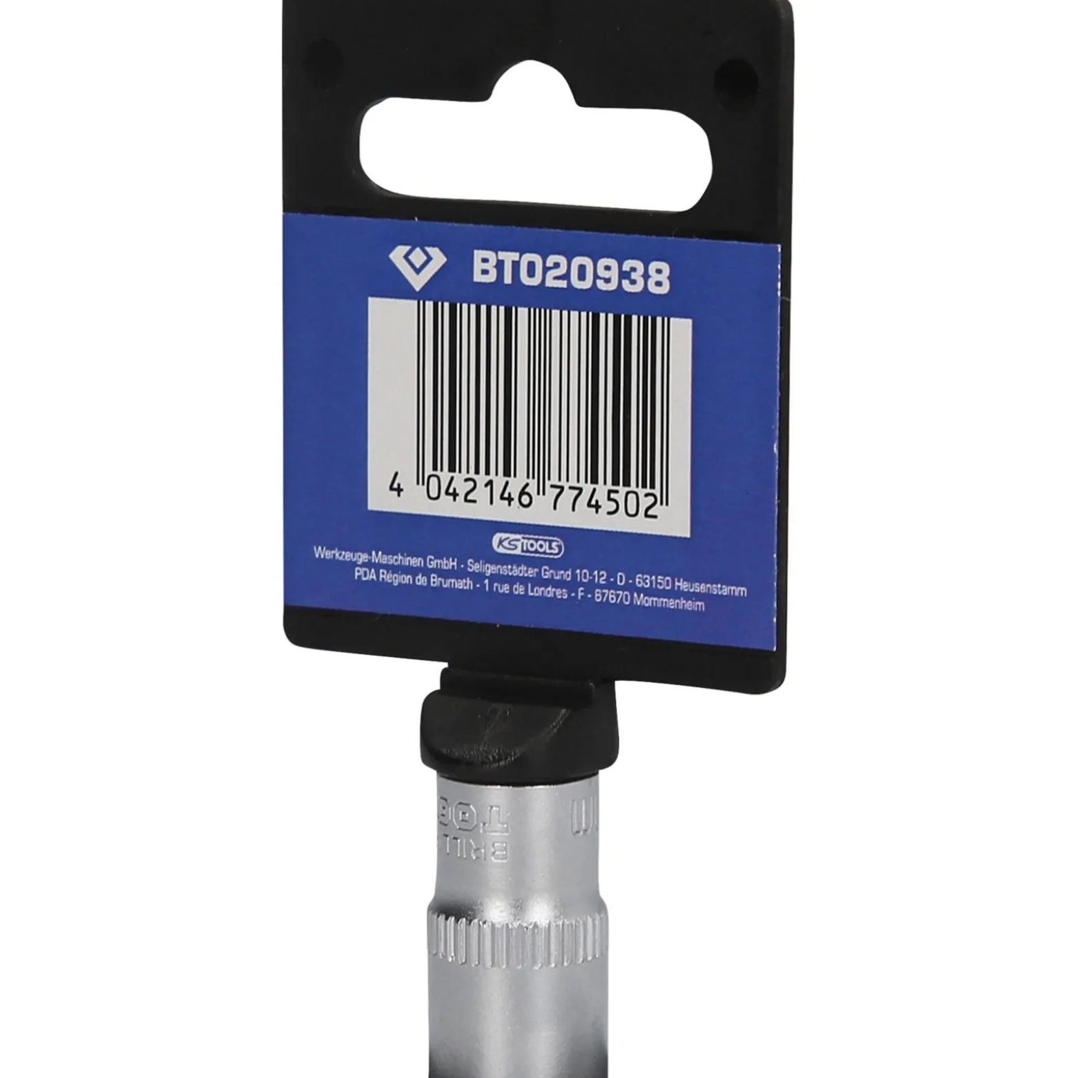 BRILLIANT TOOLS 1/4" Sechskant-Stecknuss 10 mm - BT020938
