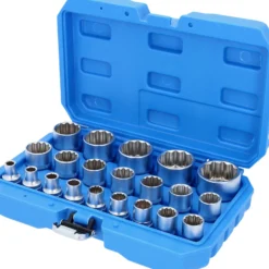 BRILLIANT TOOLS 1/2" Steckschlüssel-Satz Zwölfkant kurz 21tlg. 8 - 36 mm - BT022405