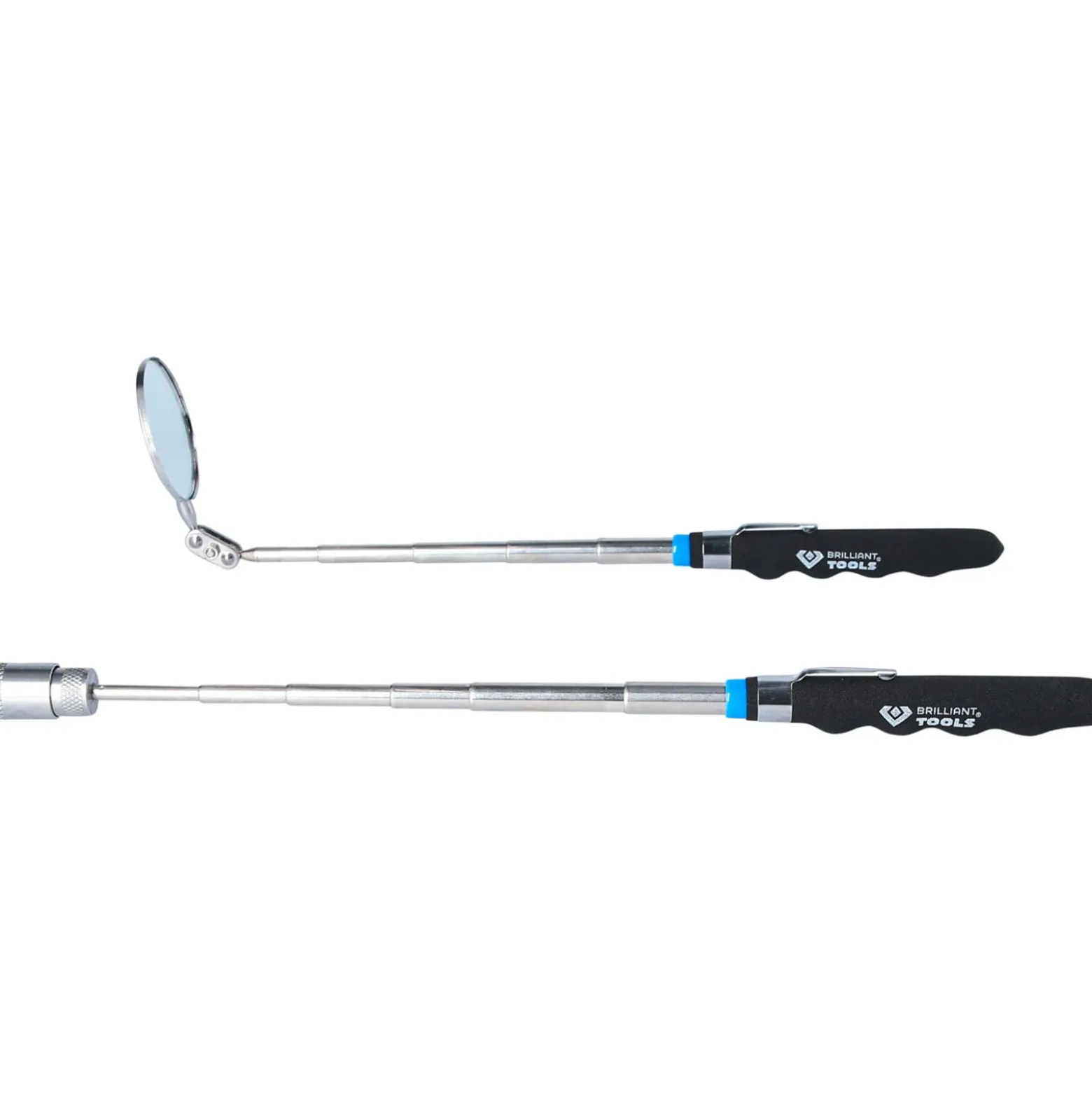 BRILLIANT TOOLS Teleskop-Spiegel und Magnetheber-Satz 2tlg. - BT115905