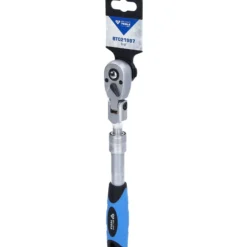 BRILLIANT TOOLS 3/8" Teleskop-Umschaltknarre mit flexibelem Kopf (250 - 350 mm) - BT021997