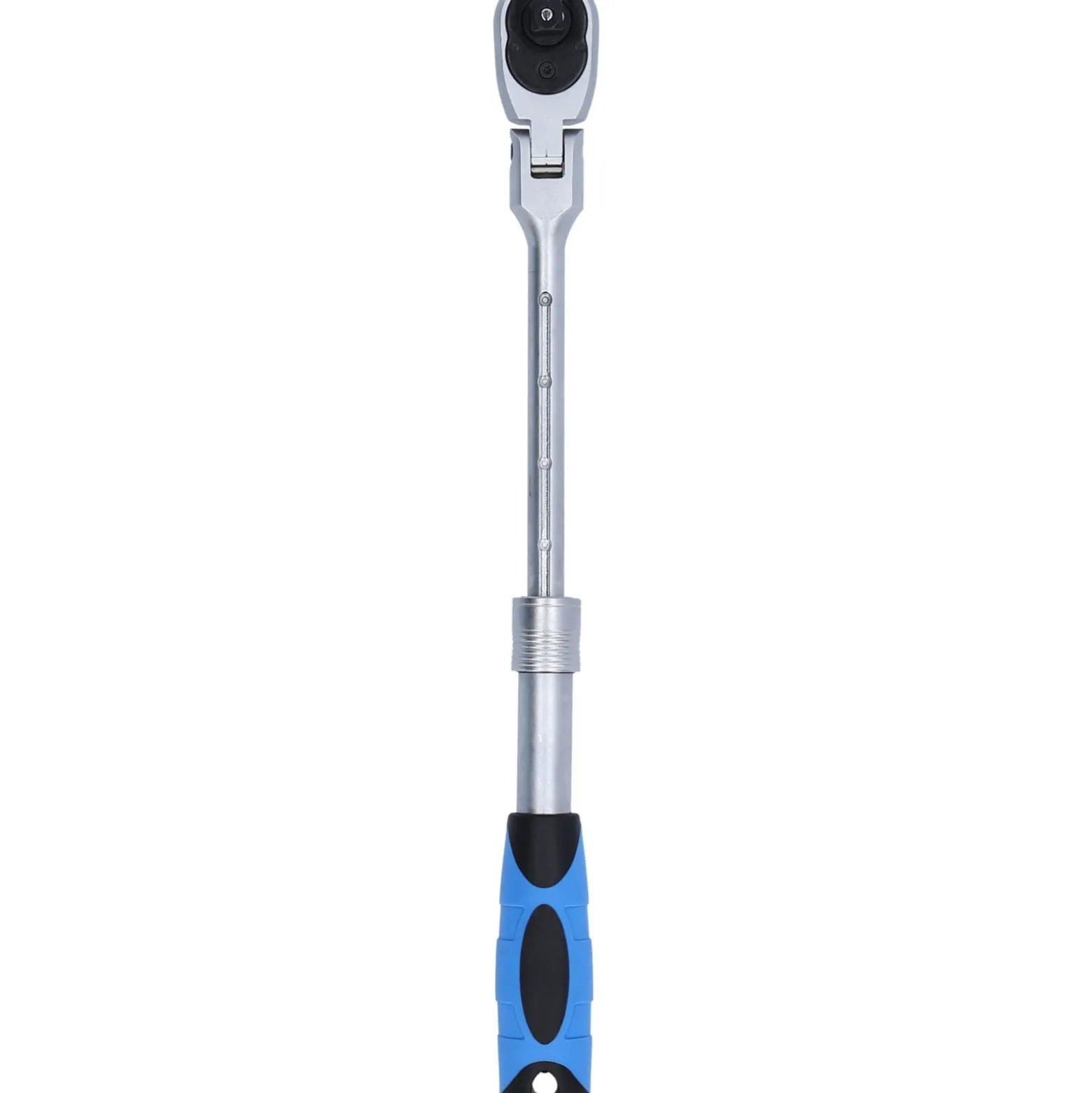 BRILLIANT TOOLS 3/8" Teleskop-Umschaltknarre mit flexibelem Kopf (250 - 350 mm) - BT021997