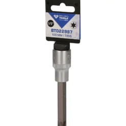 BRILLIANT TOOLS 1/2" Torx-Bit-Stecknuss 100 mm lang T55 - BT022987