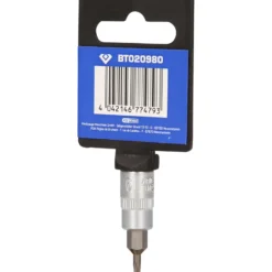 BRILLIANT TOOLS 1/4" Torx-Bit-Stecknuss mit Stirnlochbohrung TB9 - BT020980