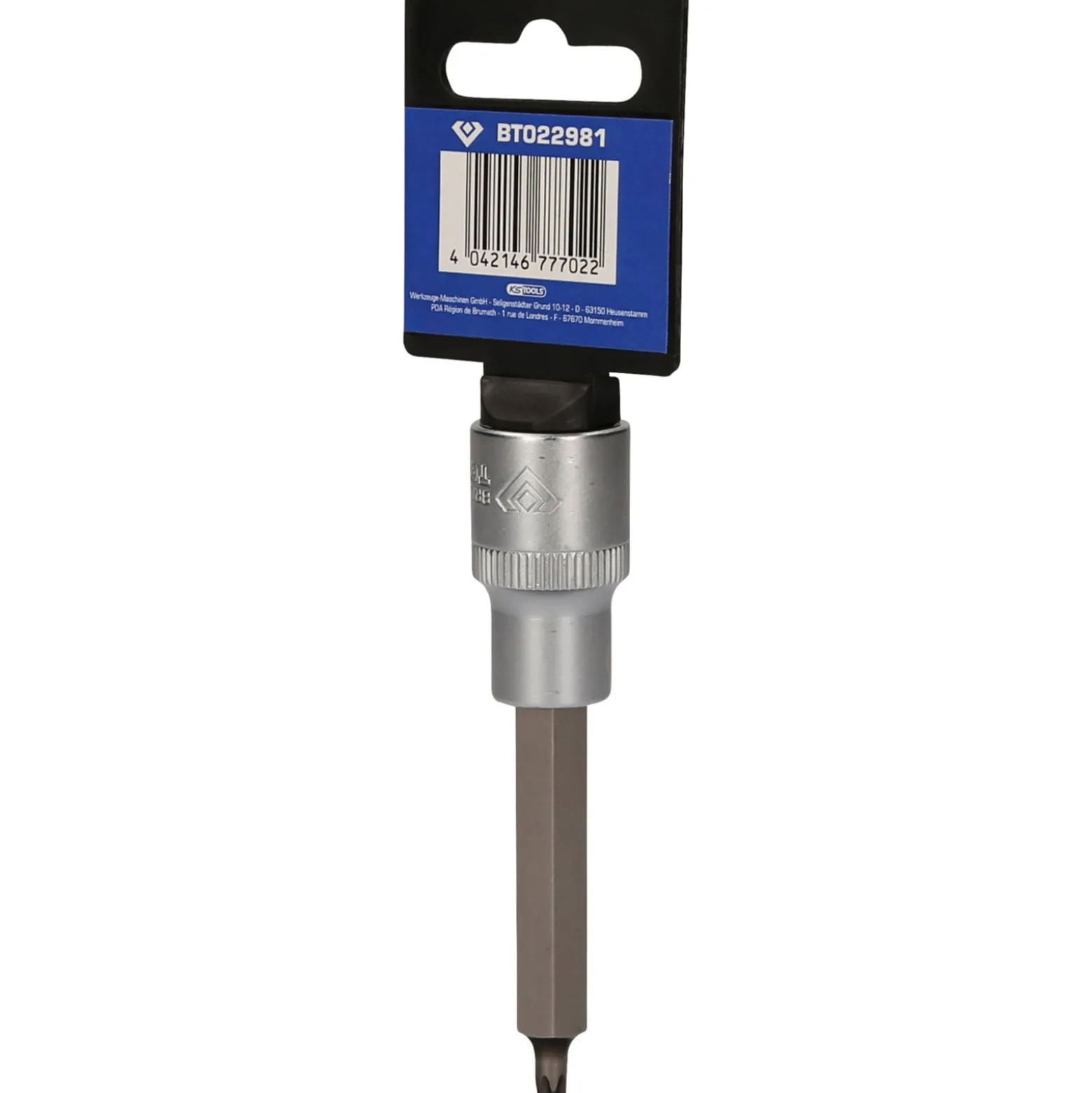 BRILLIANT TOOLS 1/2" Torx-Bit-Stecknuss 100 mm lang T25 - BT022981