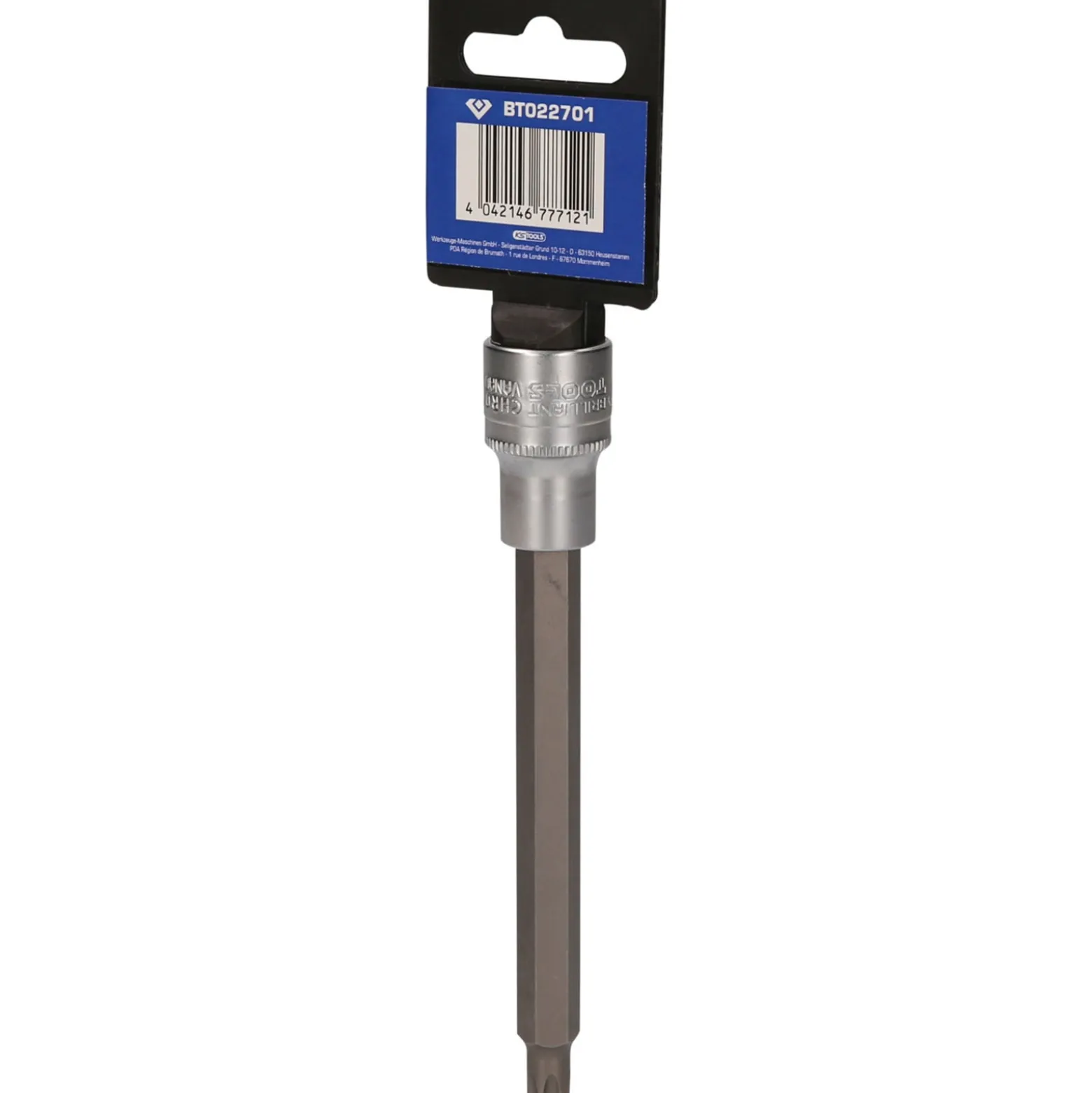 BRILLIANT TOOLS 1/2" Torx-Bit-Stecknuss 140 mm lang T45 - BT022701