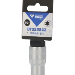 BRILLIANT TOOLS 1/2" Torx-E-Stecknuss E14 - BT022843
