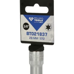 BRILLIANT TOOLS 3/8" Torx-E-Stecknuss E12 - BT021837