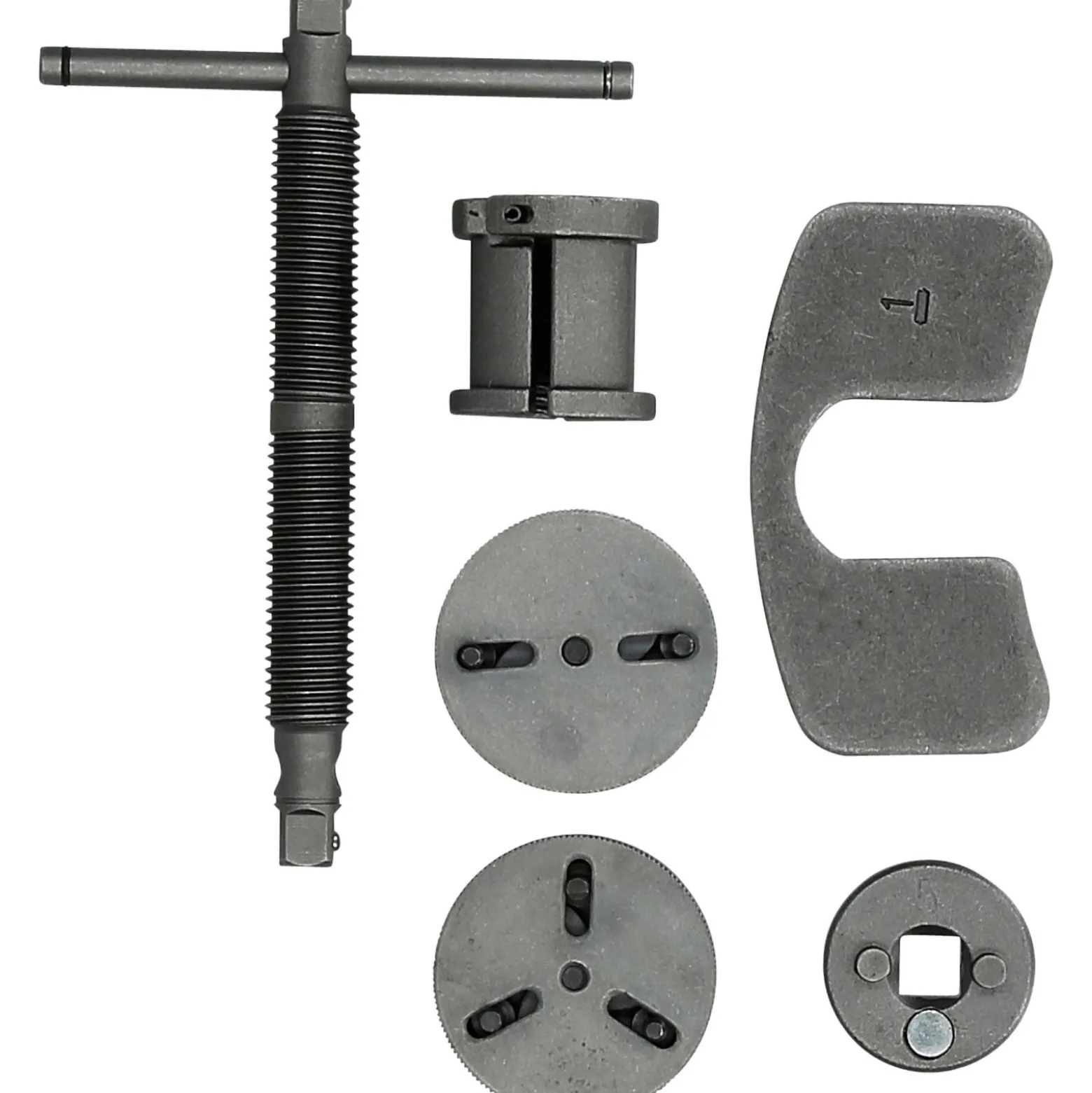 BRILLIANT TOOLS Universal-Bremskolben-Rückstellwerkzeug-Satz 5tlg. - BT701150
