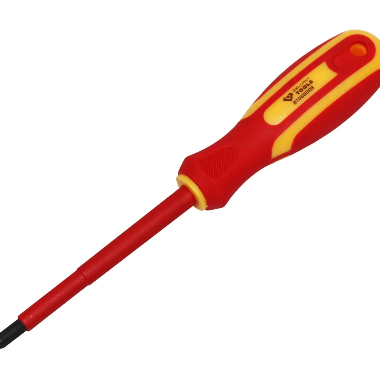 BRILLIANT TOOLS VDE Schraubendreher PH Phillips PH2 x 100 mm - BT068008