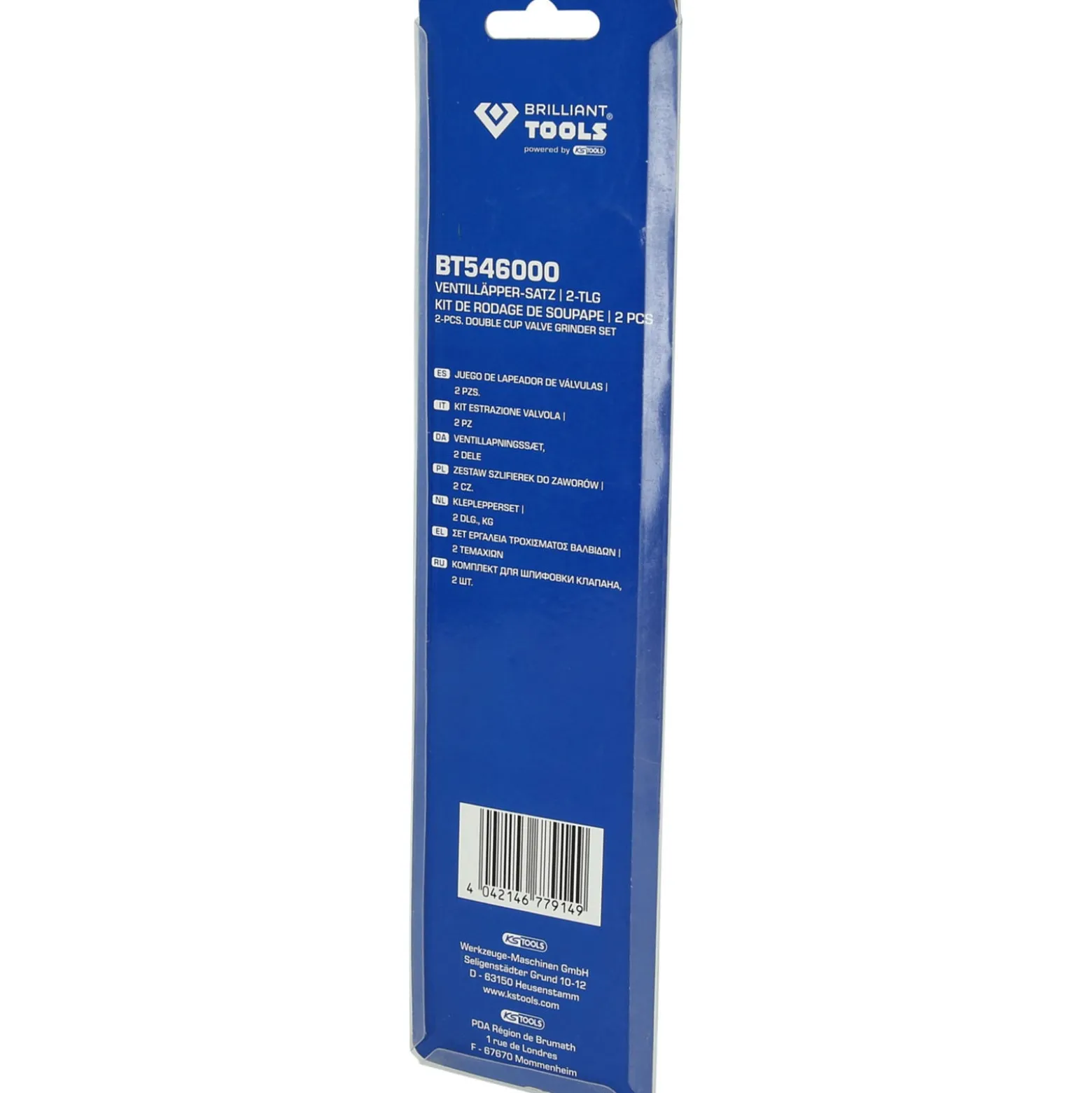 BRILLIANT TOOLS Ventilläpper-Satz 2tlg. - BT546000
