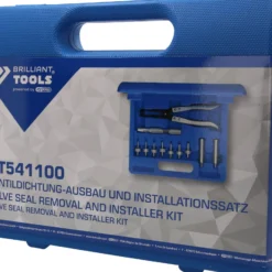 BRILLIANT TOOLS Ventilschaftabdichtungs-Montage und Demontage-Satz 11tlg. - BT541100