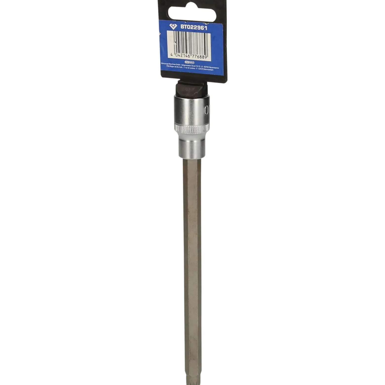 BRILLIANT TOOLS 1/2" Vielzahn-Bit-Stecknuss 200 mm lang M10 - BT022961