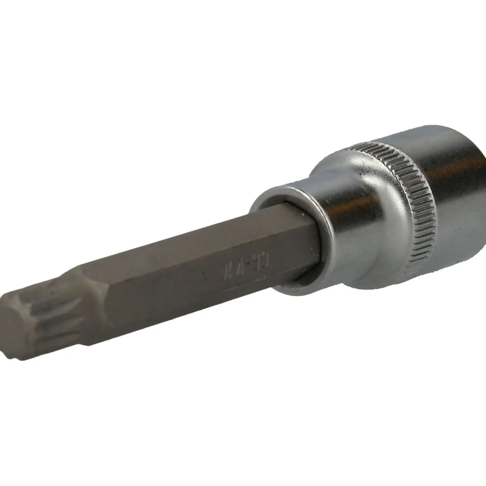 BRILLIANT TOOLS 1/2" Vielzahn-Bit-Stecknuss 100 mm lang M10 - BT022944