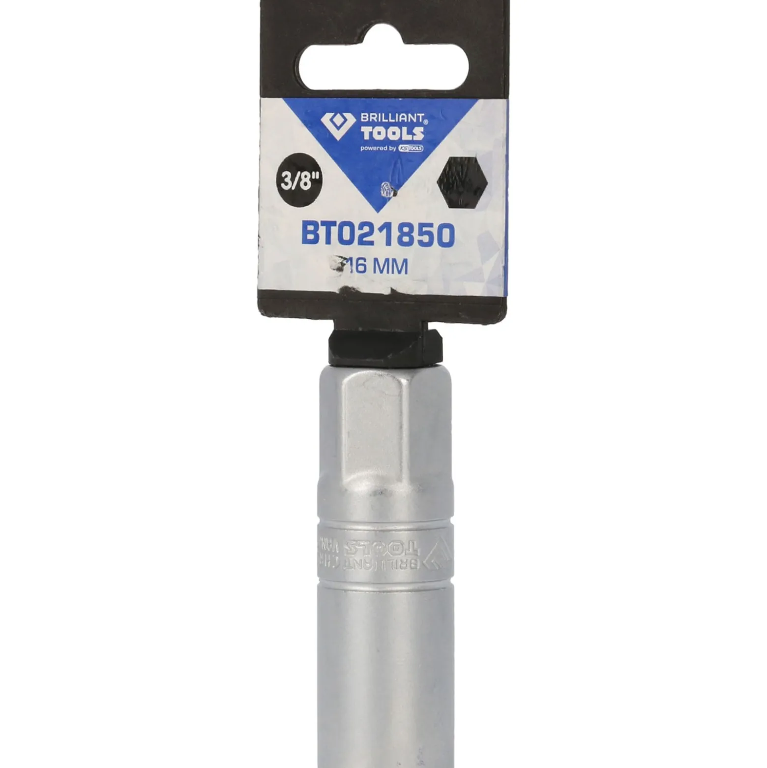 BRILLIANT TOOLS 3/8" Zündkerzen-Stecknuss 16 mm - BT021850