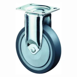 BS Rollen Bockrolle Vollgummi Kugellager schwer 80 mm 80 kg - C110.A85.081