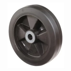 BS Rollen Ersatzrad Elastik-Vollgummi schwarz Rollenlager Ø 100 mm 140 kg - B60.100
