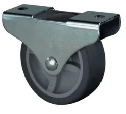 BS Rollen Kastenrolle Gummi Rad-Ø 25 mm 30 kg - E51.025