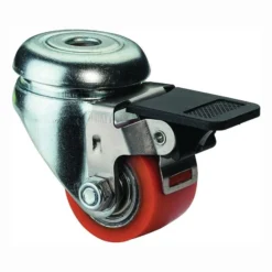 BS Rollen Lenkrolle mit Feststeller und Gewindestift Polyurethan Rad-Ø 35 mm 100 kg - A621.C10.035