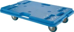 BS Rollen Transportroller D.75mm 150kg L600mm B400mm Thermoplastik - A.-Roller.950