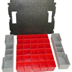BS Systems Inset-Box-Set 32tlg. + Deckeleinlage für L-Boxx 102