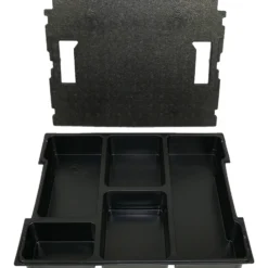 BS Systems Kleinteileeinsatz 5 Fächer inkl. Deckeleinlage für L-Boxx 102