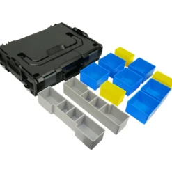 BS Systems L-Boxx 102 schwarz inkl. Inset-Box-Set 11tlg.