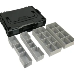 BS Systems L-Boxx 102 schwarz inkl. Inset-Box-Set 4tlg.