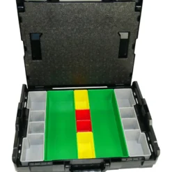 BS Systems L-Boxx 102 schwarz inkl. Inset-Box-Set 8tlg.