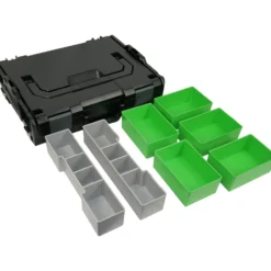 BS Systems L-Boxx 102 schwarz inkl. Inset-Box-Set 7tlg.