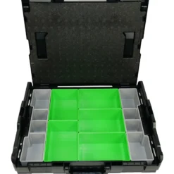 BS Systems L-Boxx 102 schwarz inkl. Inset-Box-Set 7tlg.