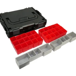 BS Systems L-Boxx 102 schwarz inkl. Inset-Box-Set 32tlg.