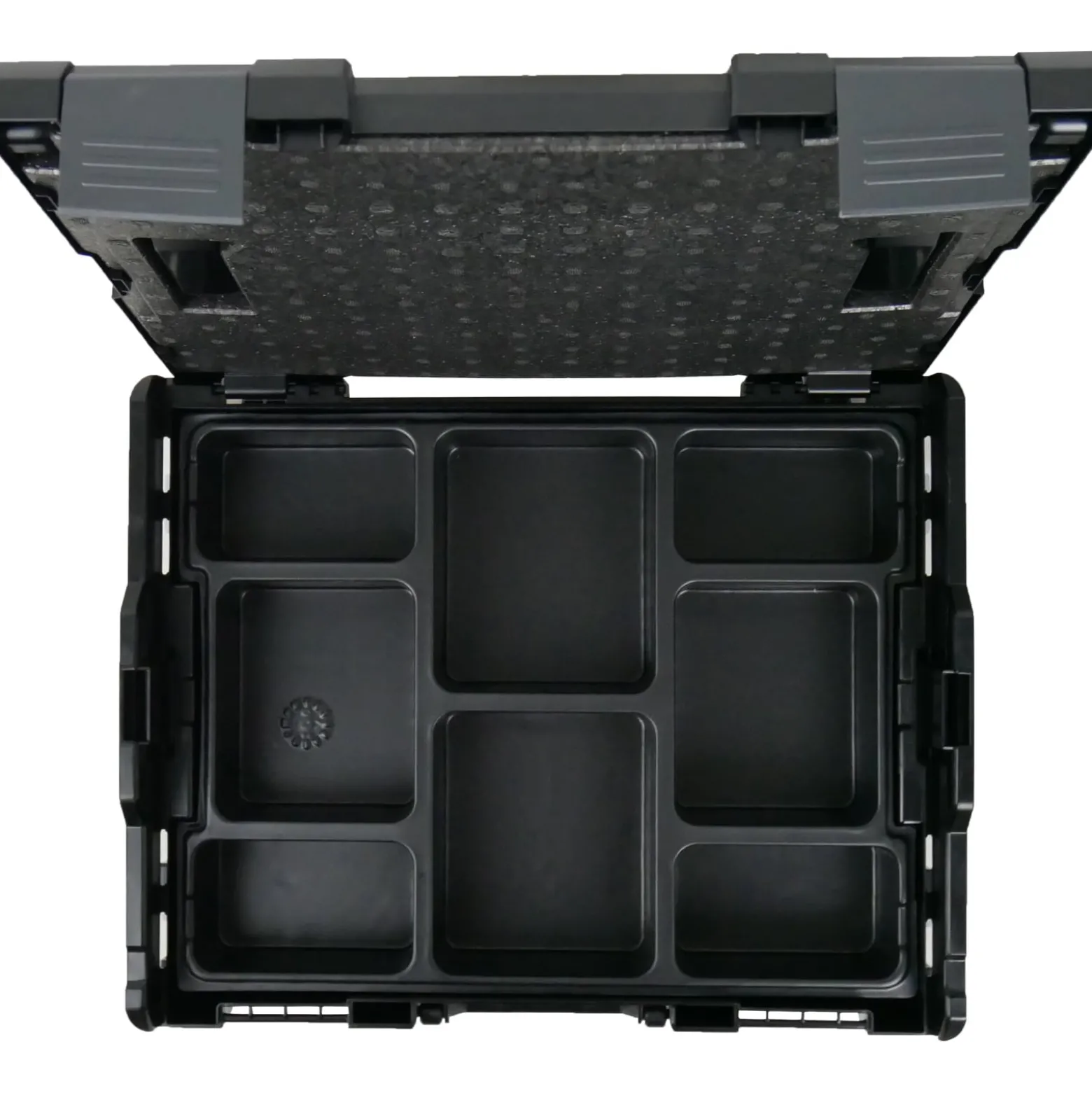 BS Systems L-Boxx 102 schwarz inkl. Kleinteileeinsatz 8 Fächer