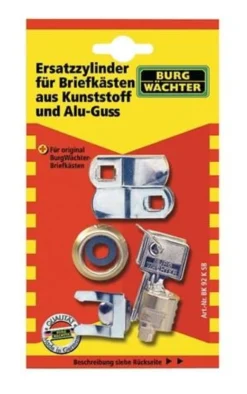 BURG-WÄCHTER Ersatzzylinder BK 92 POINT Point Stahl-Briefkästen - BK 92 POINT SB