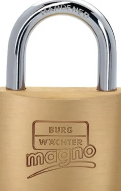BURG-WÄCHTER Zylindervorhangschloss 400 E Magno/50 Schlosskörper-B.50mm MS versch.-schl. - 06210 4